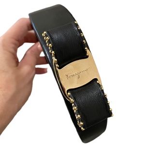 Salvatore Ferragamo NEW vara bow headband